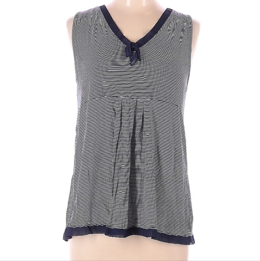 💚SALE💚 DKNY Blue and White Tank Top Size Large